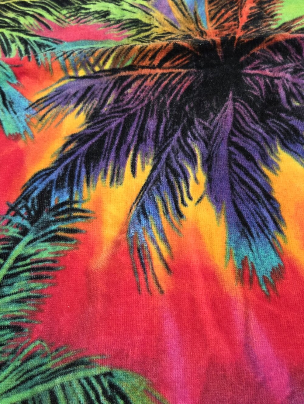 Vintage TBL Beachwear Jamaica Beach Towel Colorful Vacation Tropical Resort - Picture 3 of 4